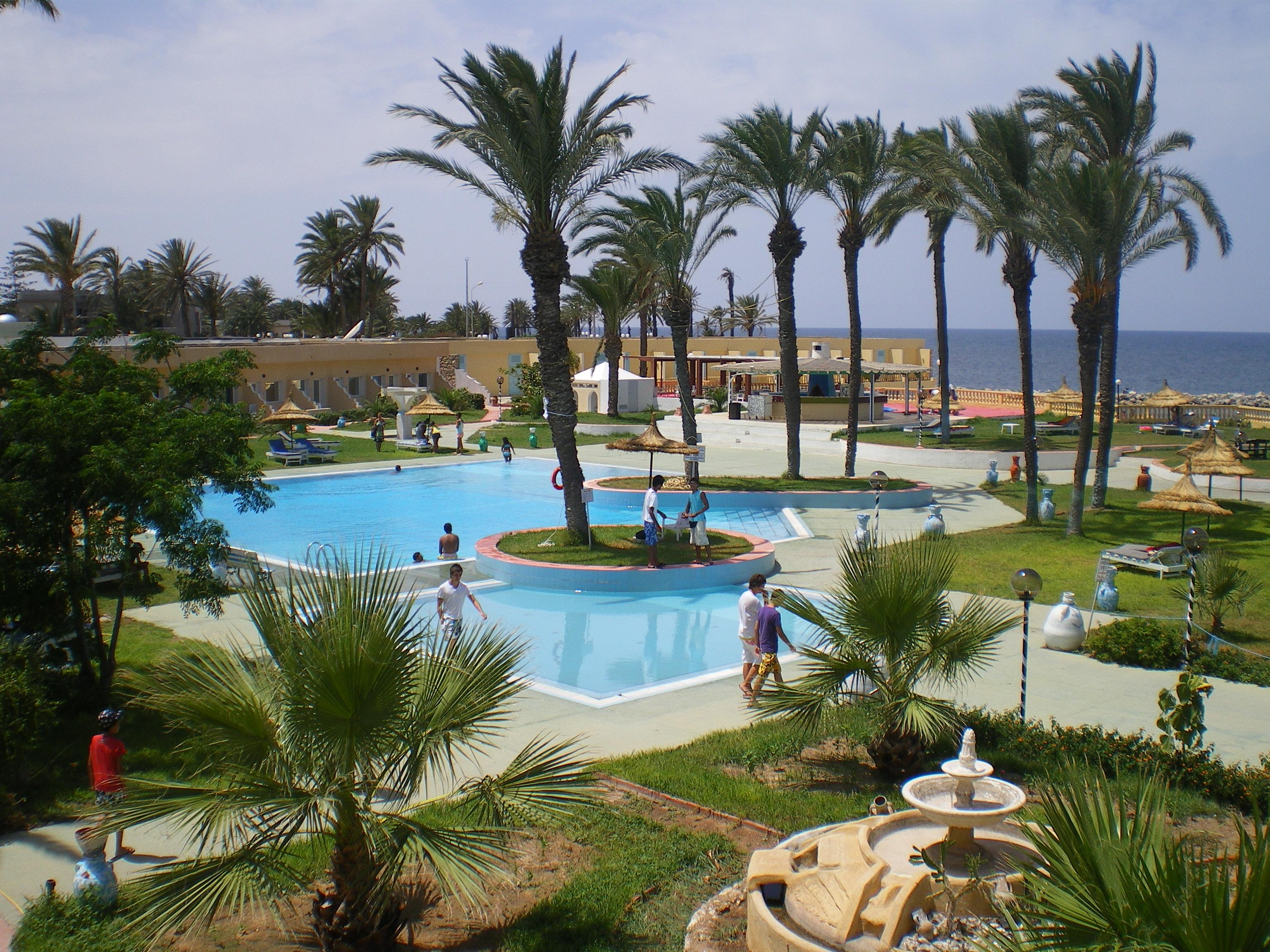 Hotel Les Palmiers Monastir Eksteriør bilde